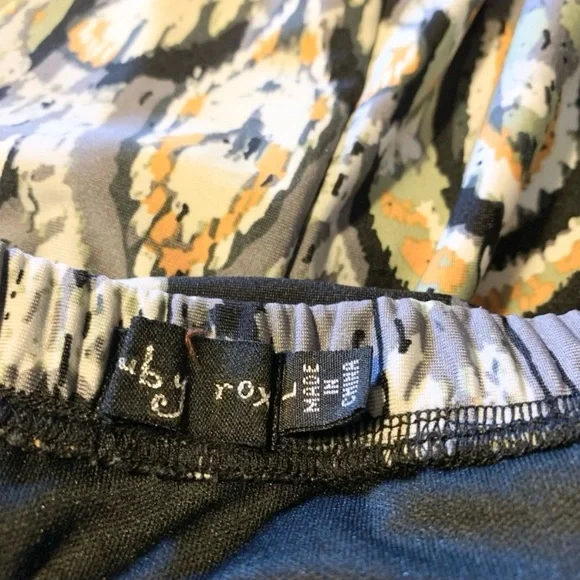 RUBY ROX STRAPLESS BOHO DRESS SIZE LARGE - Picture 12 of 14